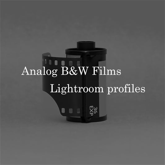 PerfeFilm 黑白底片 : Lightroom 色彩描述檔, 單一相機許可證
