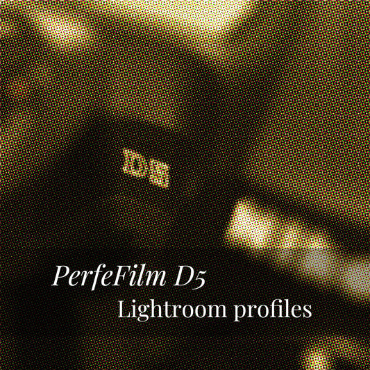 PerfeFilm D5 Lightroom 色彩描述檔,  單一相機授權。模擬 Nikon D5 色彩